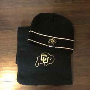 Colorado beanie and scarf
